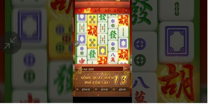 Từng bước chọn bàn chơi, xác nhận quay và đối chiếu kết quả trong game